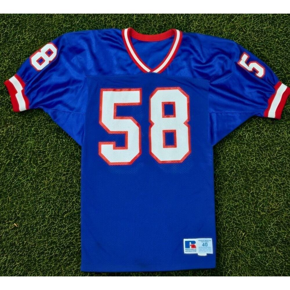 New York Giants Carl Banks #58 NFL Russell Athletic Jersey USA Size 40 M Vintage - Picture 4 of 14